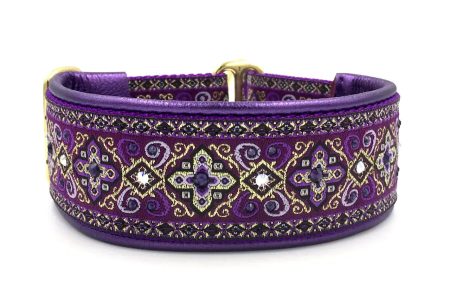 1.5" Purple Croix Luxe Limited Slip Collar