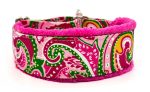 1.5" Pink Paisley Everyday Limited Slip Collar